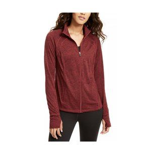 COPY - Ideology Performance Zip Jacket Red M NWT